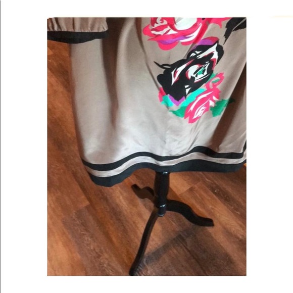 Coast “Porcini” 100% Silk Dress - Picture 6 of 12